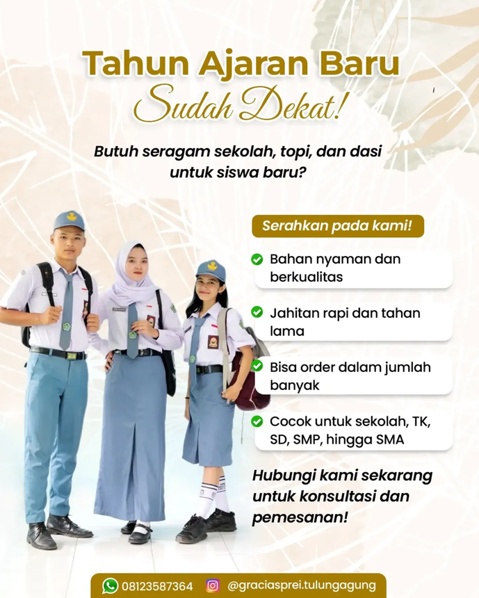 <p>Kadang yang bikin persiapan tahun ajaran baru t